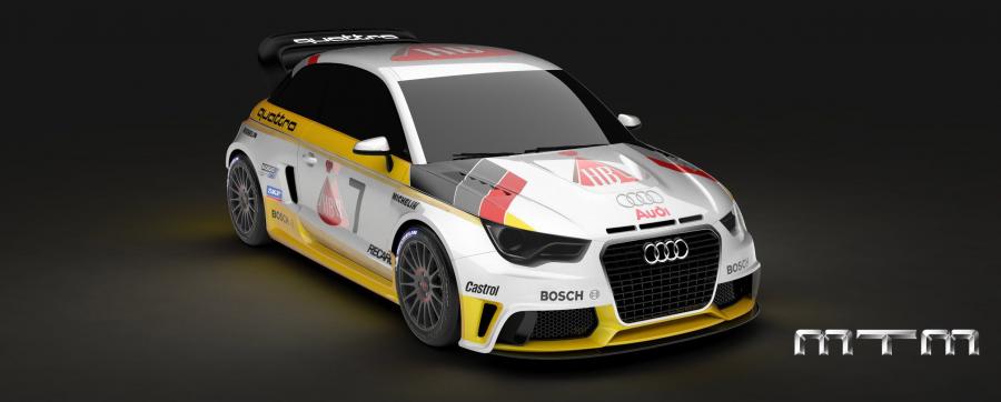  Audi A1 Quattro Nardo Edition Group B by MTM 2015 года  (фото 1 из 10)